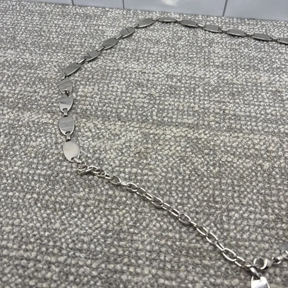 Silver Chain Belt Ladies Adjustable 40-49